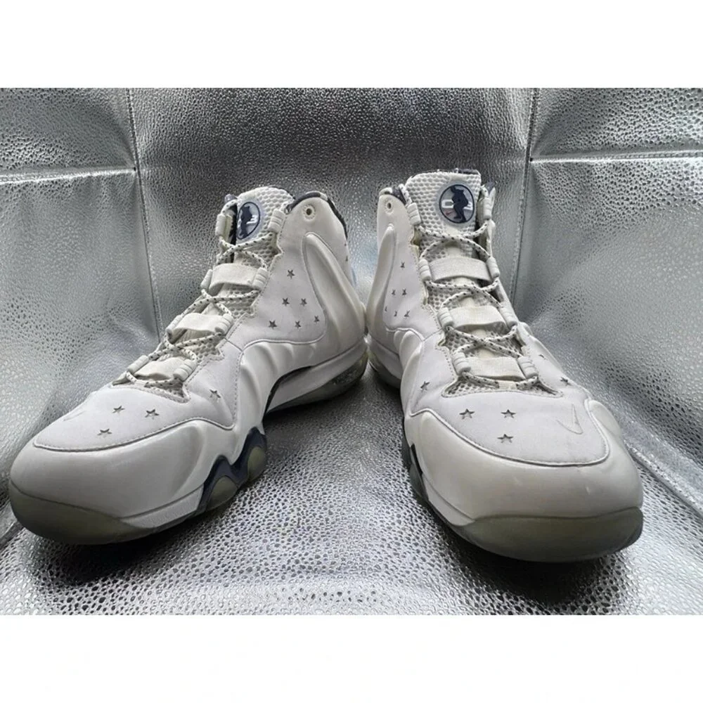 RARE 🚀 Size 13 - Nike Barkley Foam Posite Max Premium‎ USA Olympics 588527-100